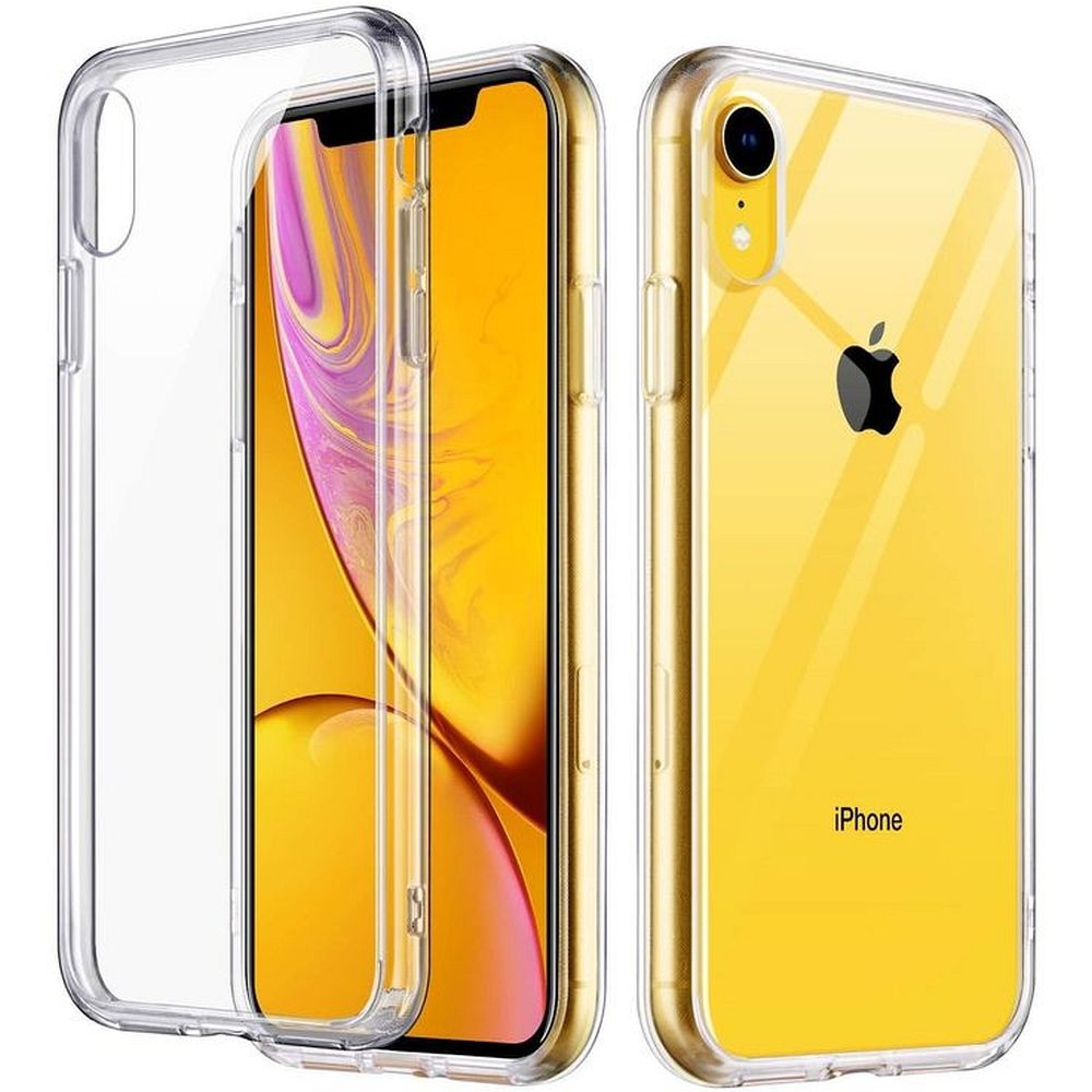 Aizsargvāciņš iPhone XR – CLEAR 2 mm BOX, caurspīdīgs