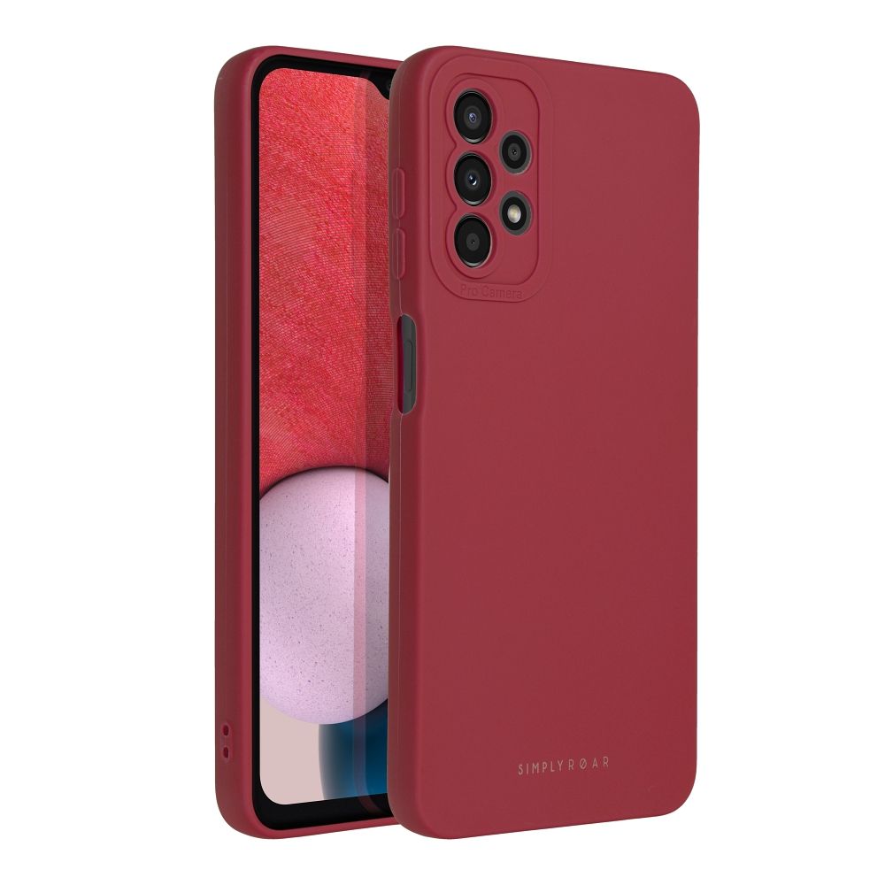 Aizsargvāciņš Samsung Galaxy A13 4G – Roar Luna, sarkans — attēls 2