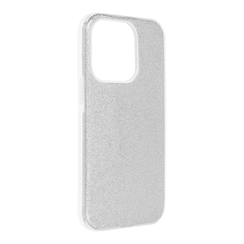 Aizsargvāciņš iPhone 14 Pro – SHINING, sudraba