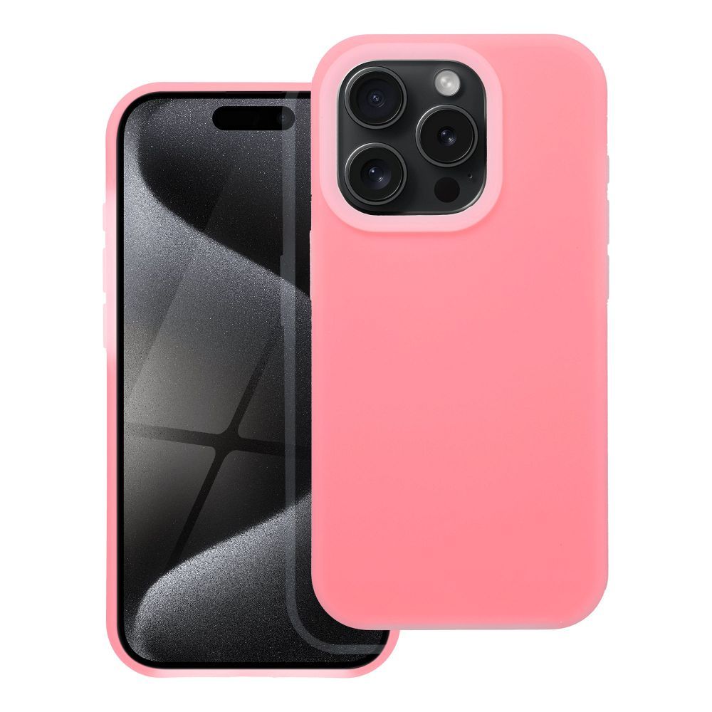 Aizsargvāciņš iPhone 15 Pro – CANDY, rozā — attēls 2