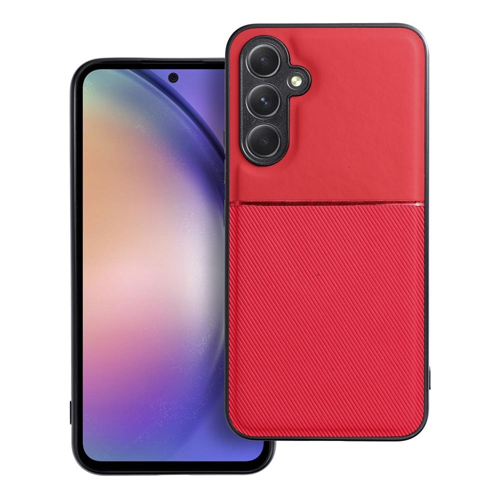 Aizsargvāciņš Samsung A54 5G – NOBLE, sarkans