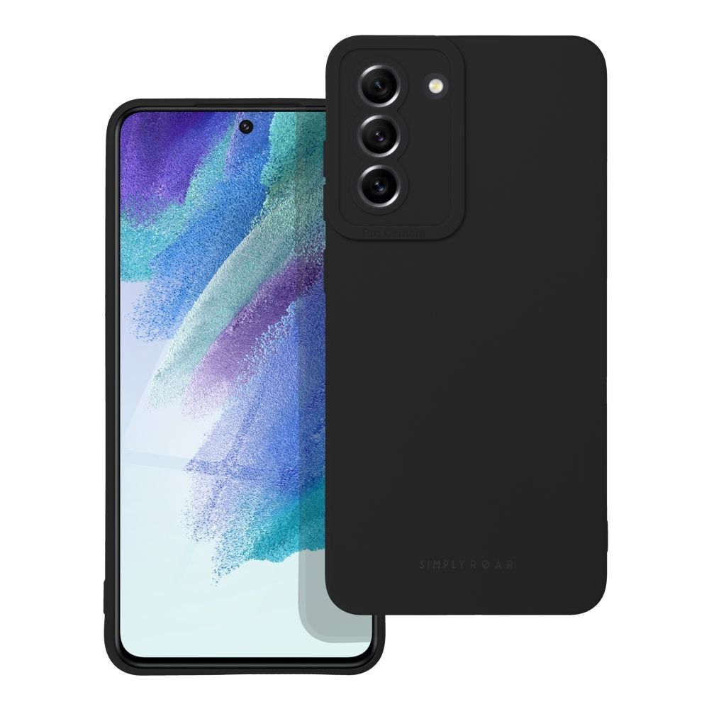 Aizsargvāciņš Samsung Galaxy S21 FE – Roar Luna, melns