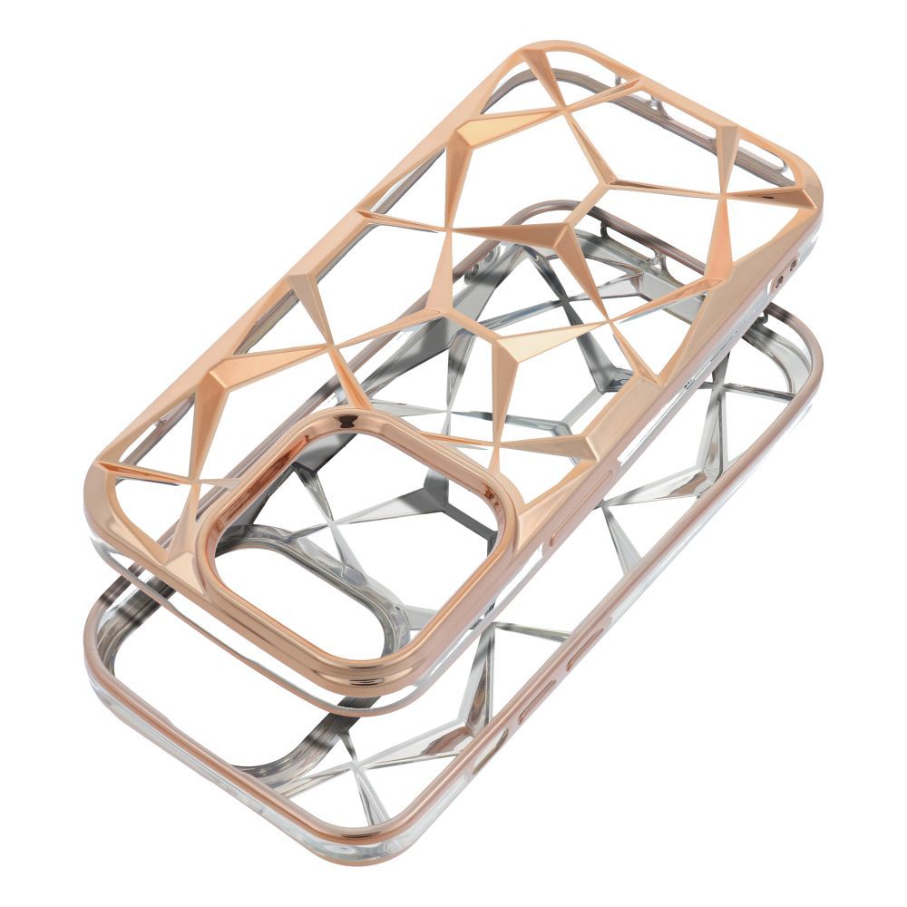 Aizsargvāciņš iPhone 16 PLUS – TWINKI, zelta — attēls 3