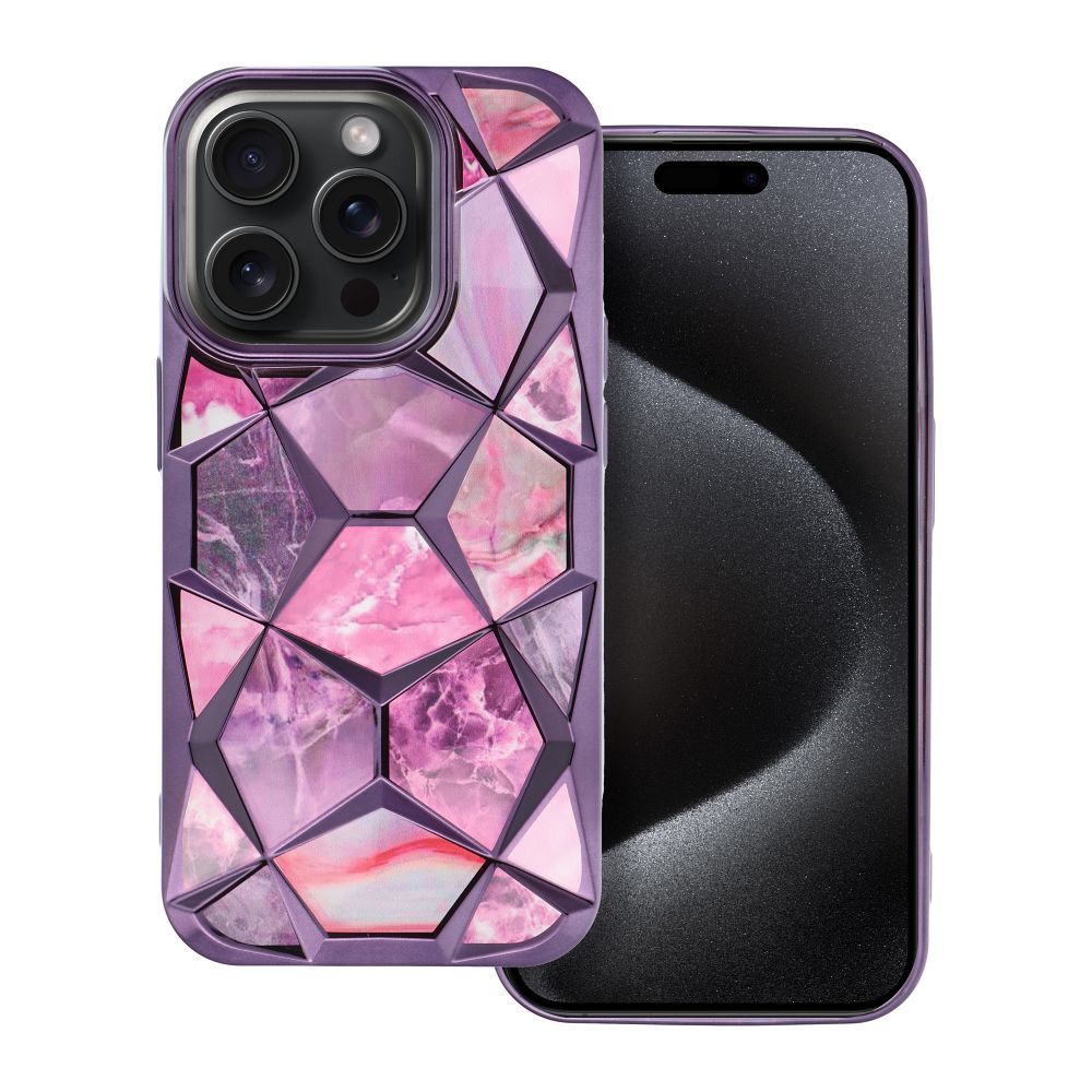 Aizsargvāciņš iPhone 16 PRO – TWINKI, violets
