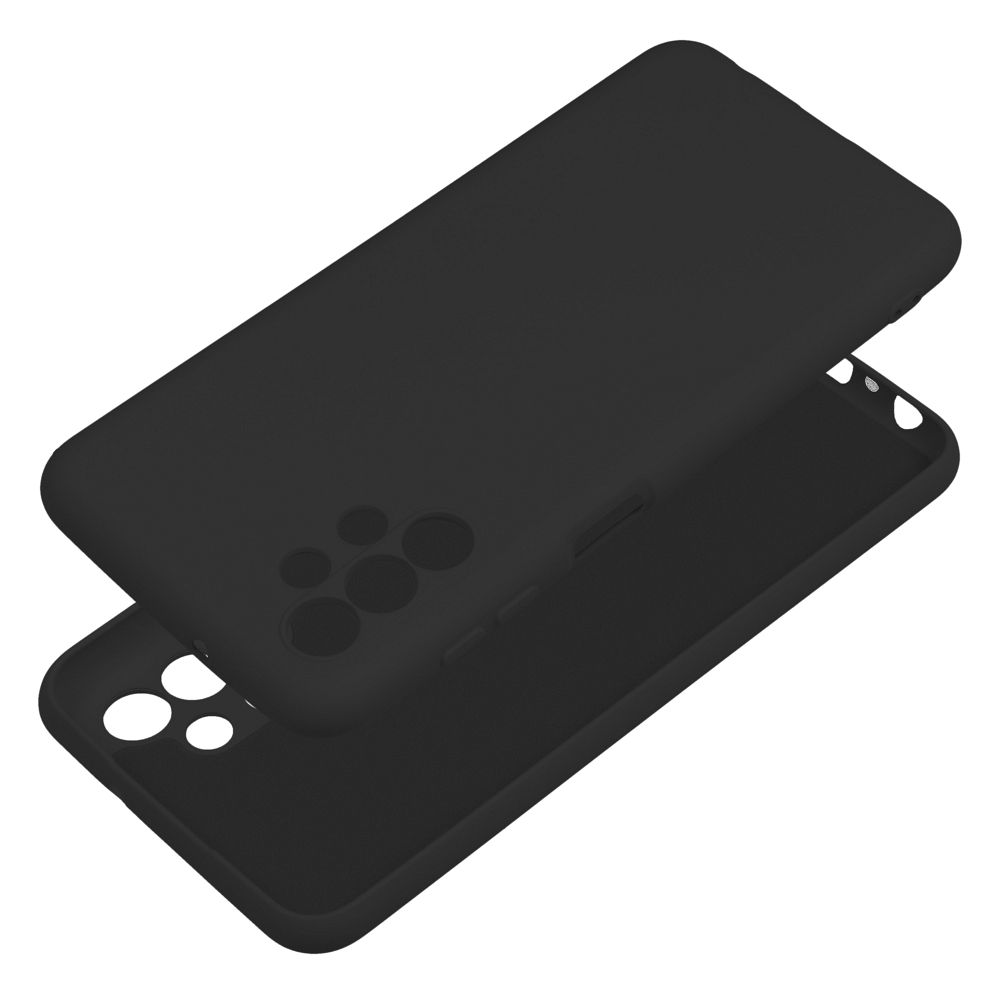 Aizsargvāciņš Samsung A13 4G – SILICONE, melns — attēls 3