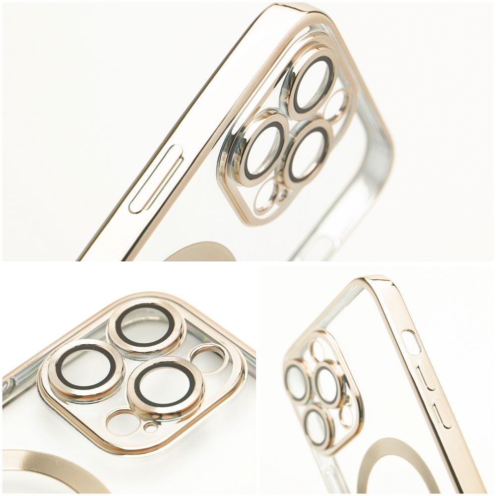 Aizsargvāciņš iPhone 16 – ELECTRO MAG compatible with MagSafe, zelta — attēls 3
