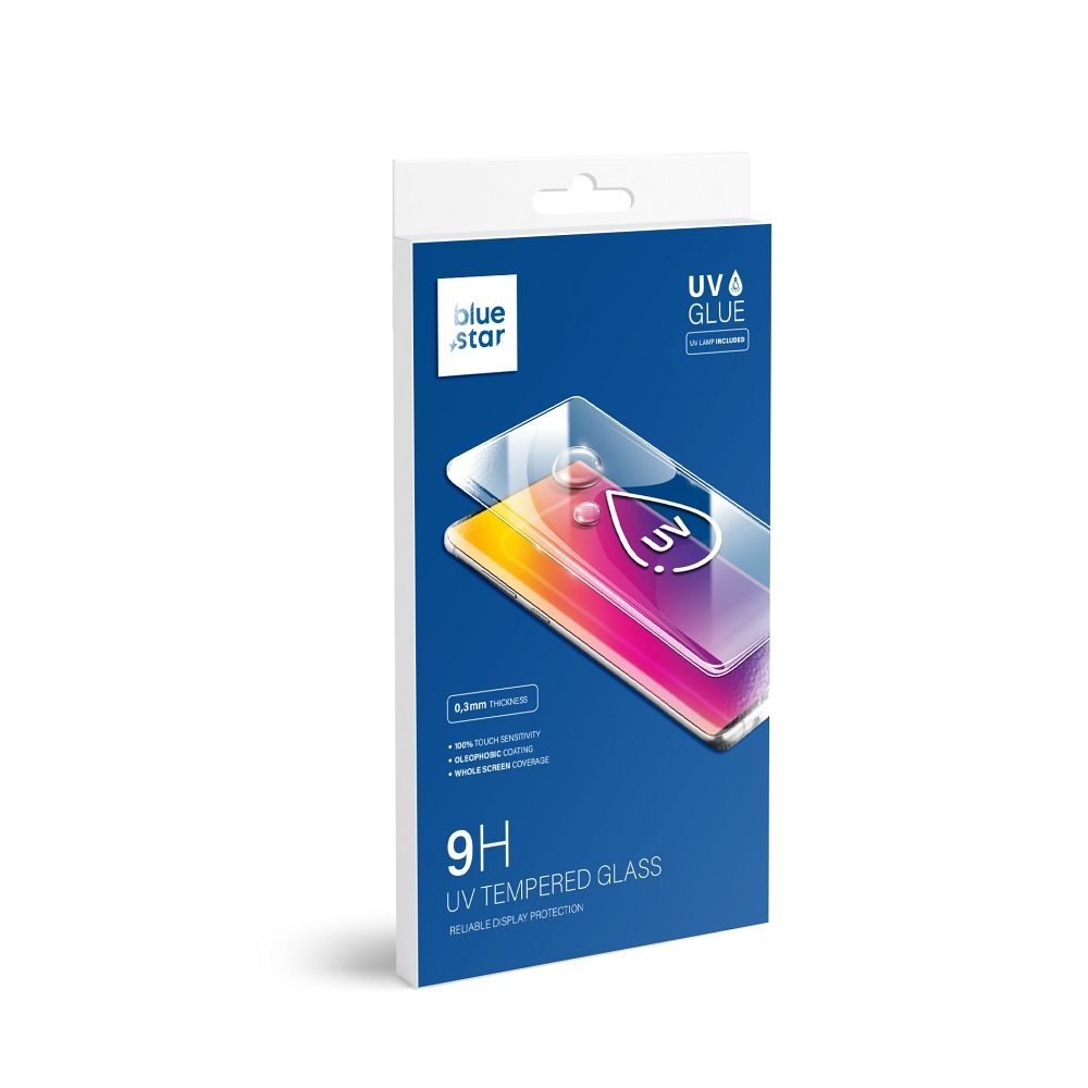 Aizsargstikls Samsung Galaxy S22 Ultra – UV Blue Star 9H