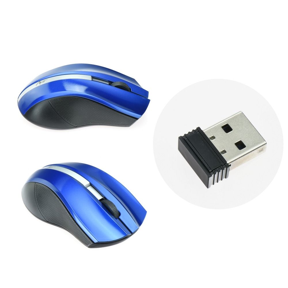 ART wireless computer mouse 2,4G 1000 dpi AM-97 blue — attēls 3