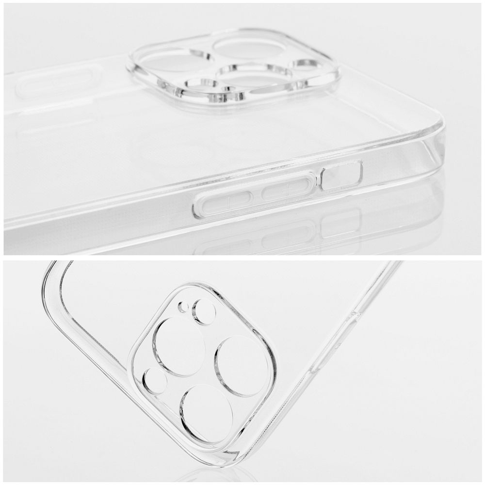 Aizsargvāciņš iPhone 16 Plus (camera protection) – CLEAR 2 mm, caurspīdīgs — attēls 2