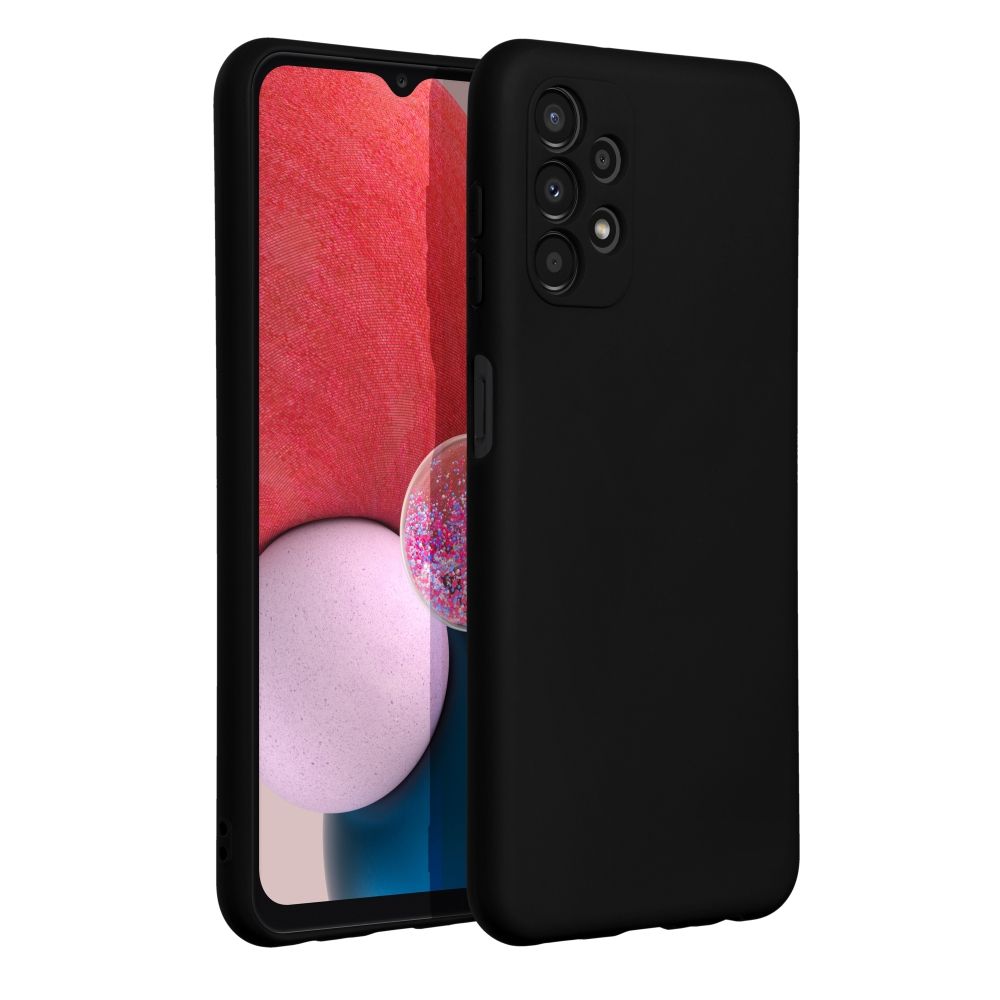 Aizsargvāciņš Samsung A13 4G – SOFT, melns — attēls 2