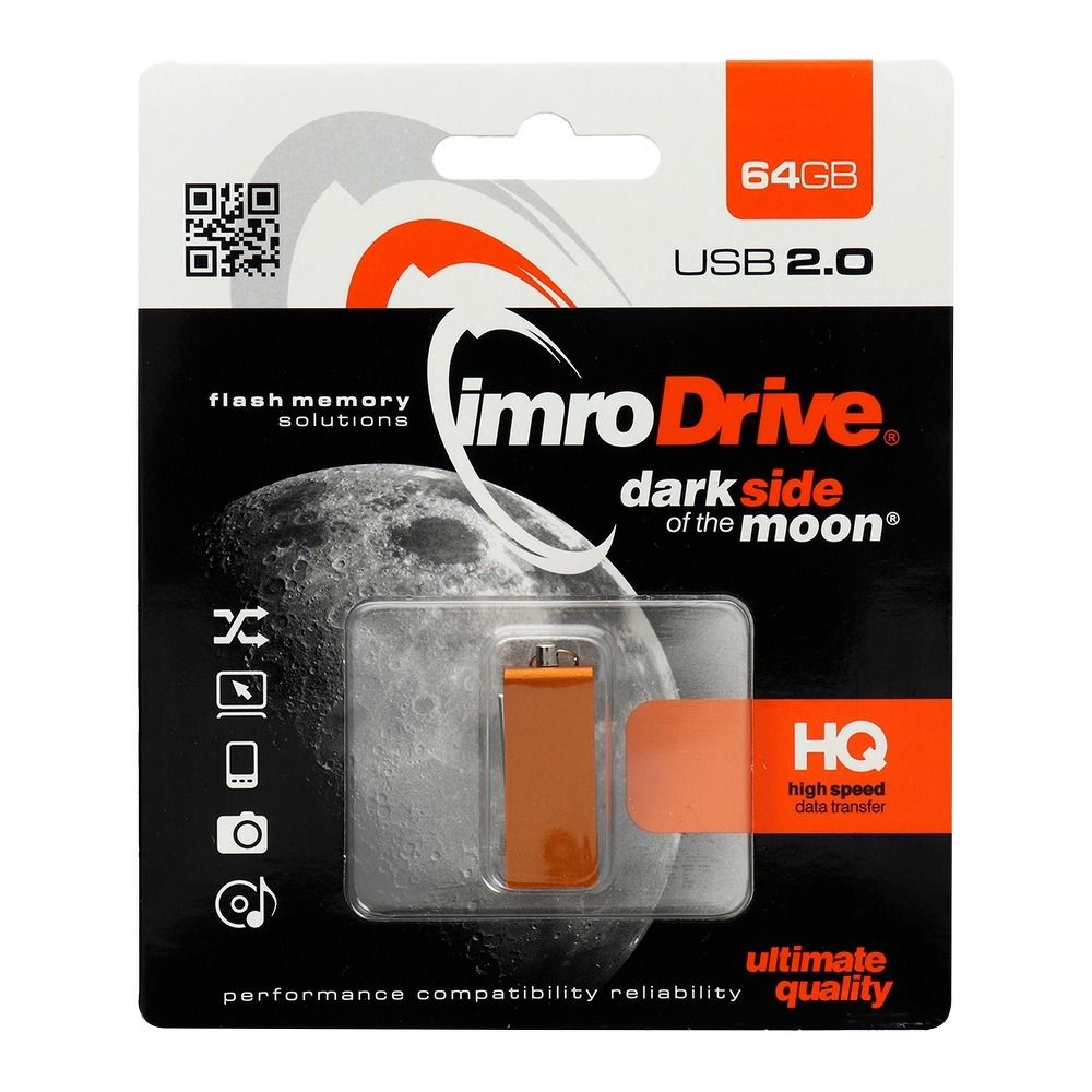 USB zibatmiņa IMRO pendrive EDGE 64GB USB2.0