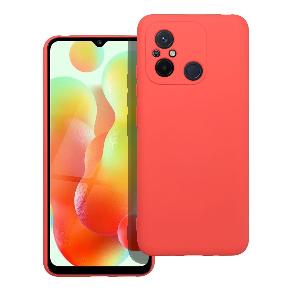 Aizsargvāciņš Xiaomi Redmi 12C peach – SILICONE