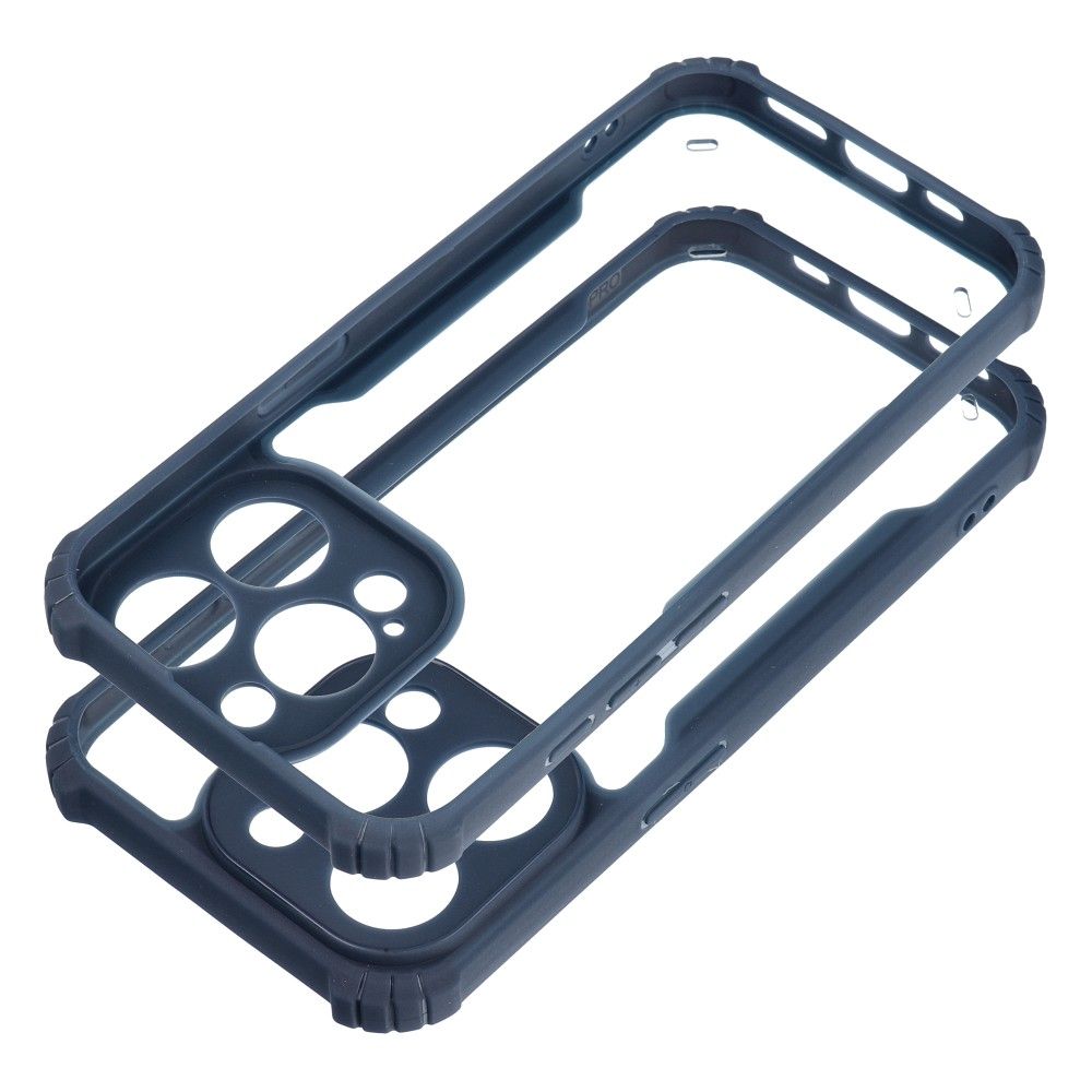 Aizsargvāciņš iPhone 15 PRO – ANTI-DROP do, tumši zils — attēls 2