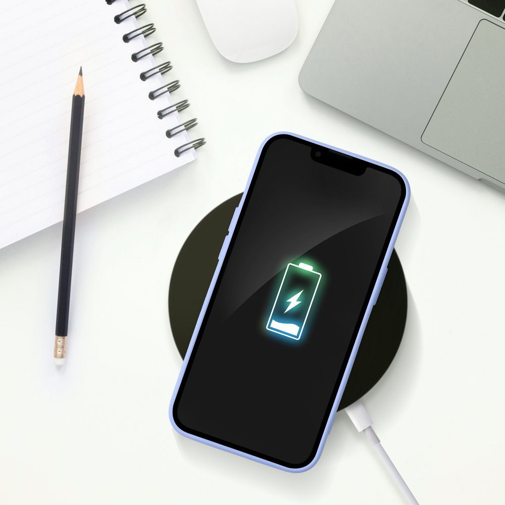 Aizsargvāciņš iPhone 16 Plus – CARD, violets — attēls 2