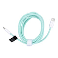 Kabelis Cable Type C to Type C PD QC3.0 3A 60W C263 1,5 m green