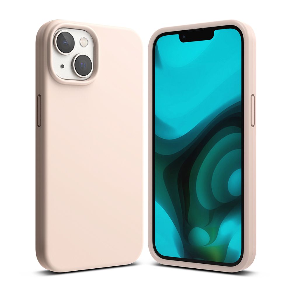 Aizsargvāciņš Apple iPhone 14 Plus 6.7 "SILICONE PINK SAND – Ringke — attēls 2