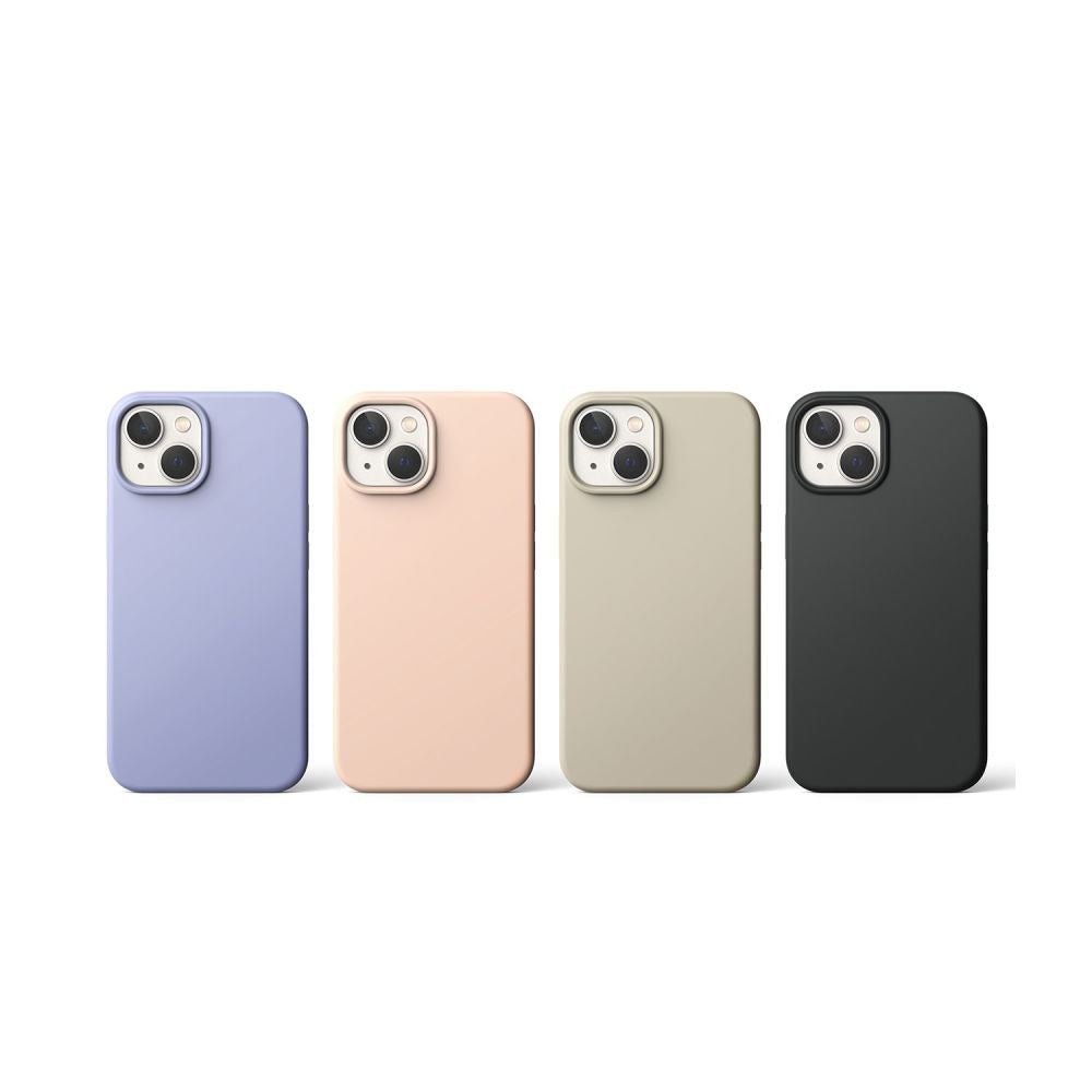 Aizsargvāciņš Apple iPhone 14 Plus 6.7 "SILICONE PINK SAND – Ringke — attēls 4