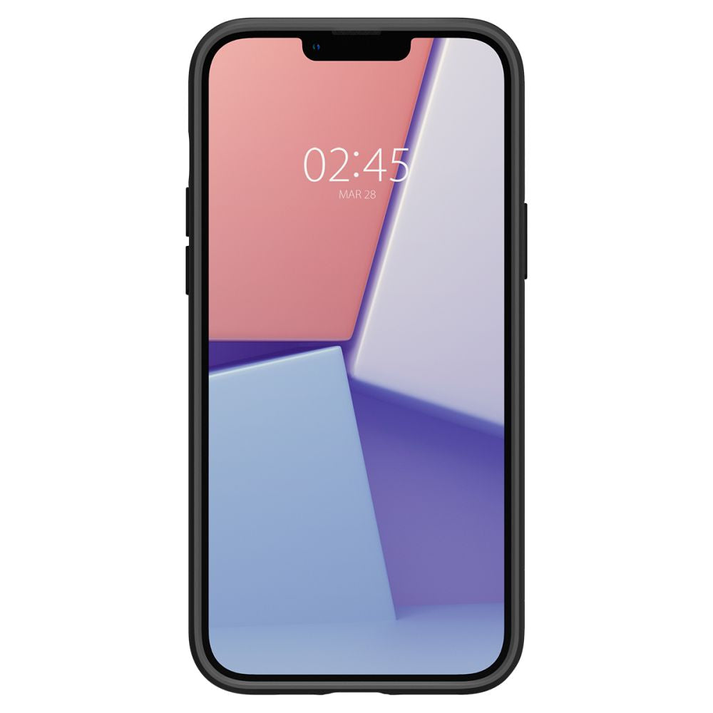 Aizsargvāciņš iPhone 14 Plus – Spigen Liquid Air, matēti melns — attēls 3