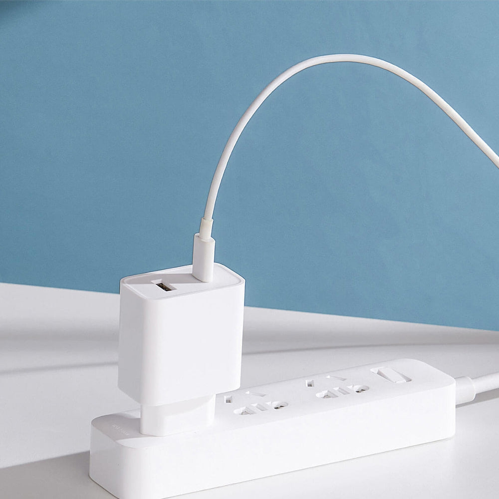 Uzlādes adapteris Xiaomi Travel Charger Combo fast charger USB-A / USB-C 33W PD white (BHR4996GL) — attēls 3