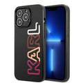 Aizsargvāciņš iPhone 13 Pro Max 6,7" czarny/black hardcase Multipink Brand – Karl Lagerfeld KLHCP13XPCOBK