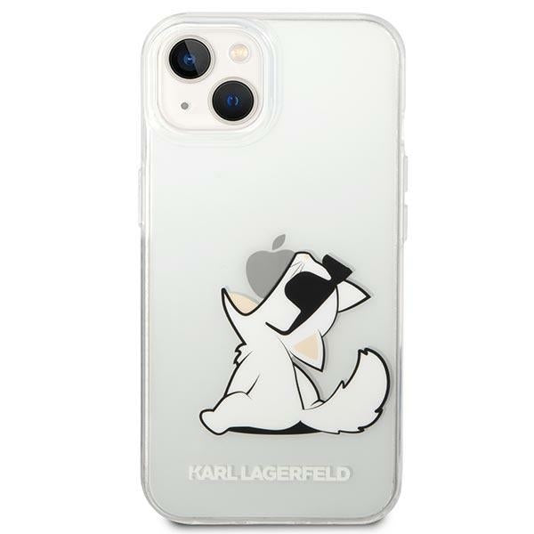 Aizsargvāciņš iPhone 14 Plus 6.7 "hardcase clear / transparent Choupette Fun – Karl Lagerfeld KLHCP14MCFNRC — attēls 3