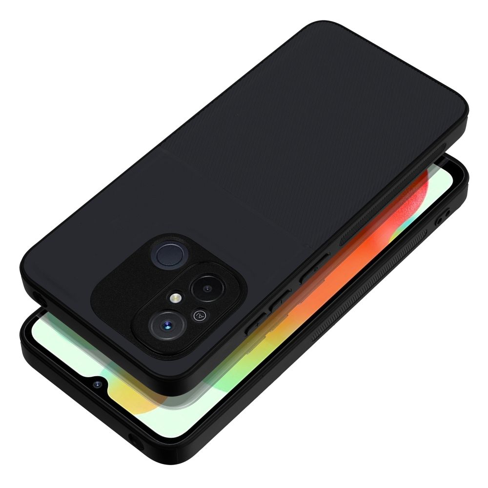 Aizsargvāciņš Xiaomi Redmi 12C – NOBLE, melns — attēls 3