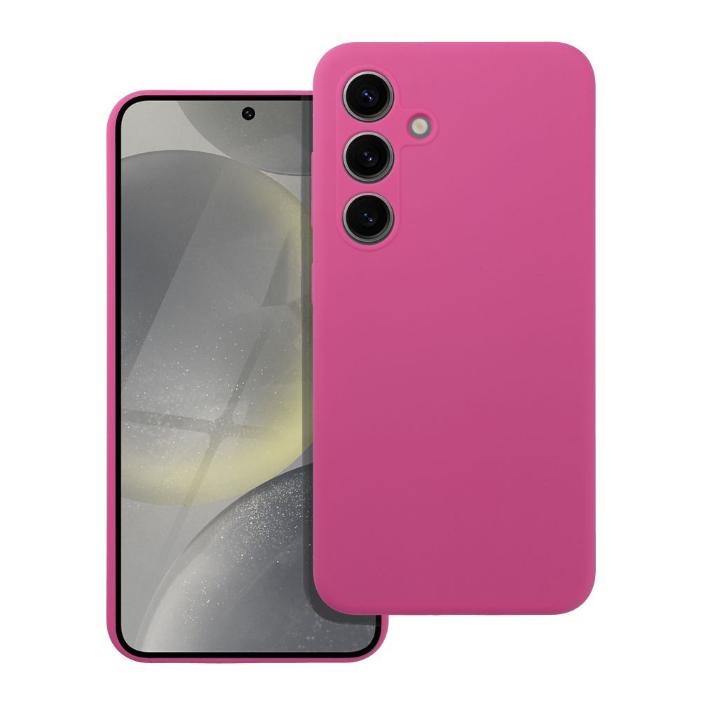 Aizsargvāciņš Samsung S24 FE – SILICONE 2mm, rozā — attēls 2