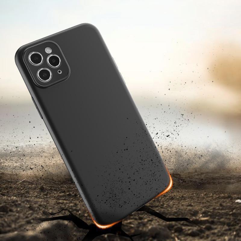 Aizsargvāciņš Huawei Mate 50 Pro thin – Soft silicone cover, melns — attēls 2