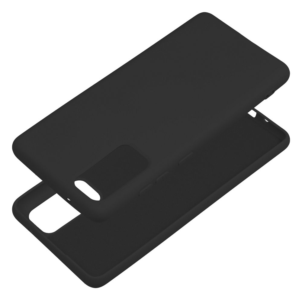 Aizsargvāciņš Samsung S20 FE / S20 FE 5G – SILICONE, melns — attēls 3