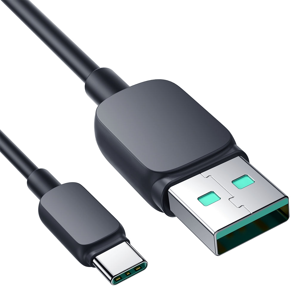 Kabelis Joyroom Multi-Color Series A14 USB-A / USB-C 3A Cable 1.2 m - Black — attēls 2