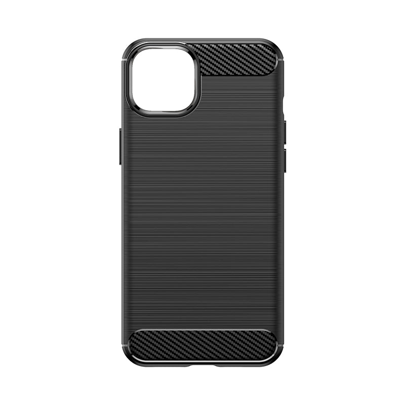Aizsargvāciņš iPhone 15 Plus Carbon Case – Flexible carbon pattern, zils — attēls 2