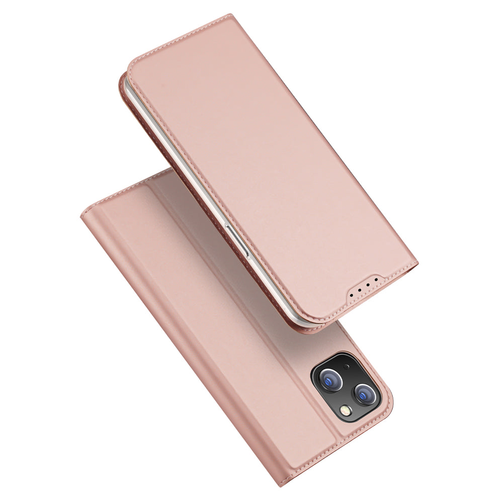 Aizsargvāciņš iPhone 15 Plus – Dux Ducis Skin Pro Wallet, rozā — attēls 2