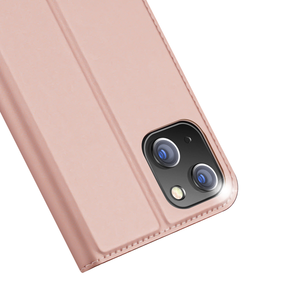 Aizsargvāciņš iPhone 15 Plus – Dux Ducis Skin Pro Wallet, rozā — attēls 3