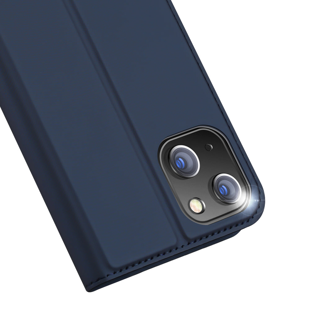 Aizsargvāciņš iPhone 15 Plus – Dux Ducis Skin Pro Wallet, zils — attēls 3