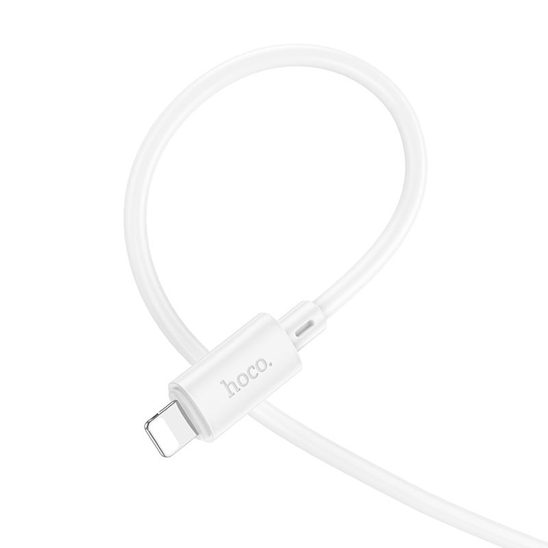 Kabelis HOCO cable USB A to Lightning 2,4A X88 1 m white — attēls 2