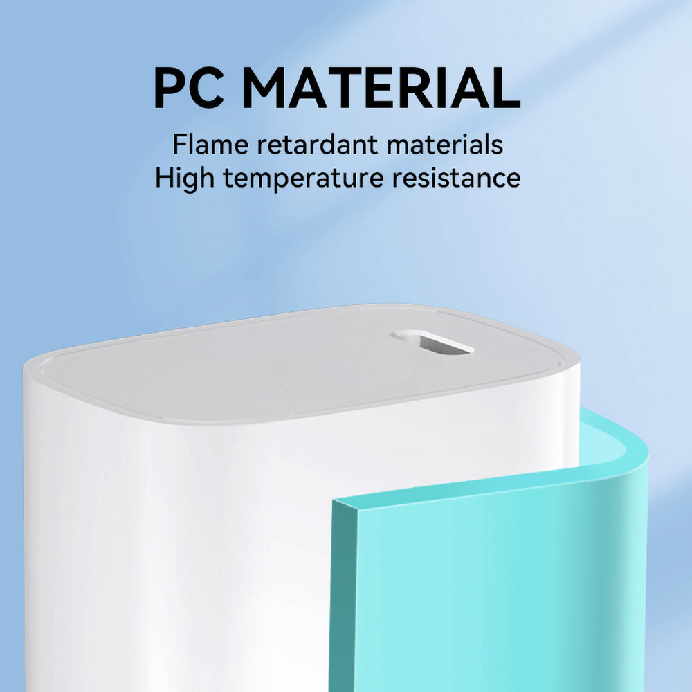 Wozinsky WGWCCW USB-C sienas lādētājs 20 W PD/QC, balts