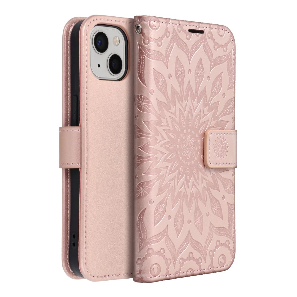 Aizsargvāciņš iPhone 13 mandala – MEZZO, rozā zelta — attēls 2