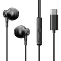 Austiņas Joyroom TYPE-C Series JR-EC07 USB-C in-ear headphones metal - black