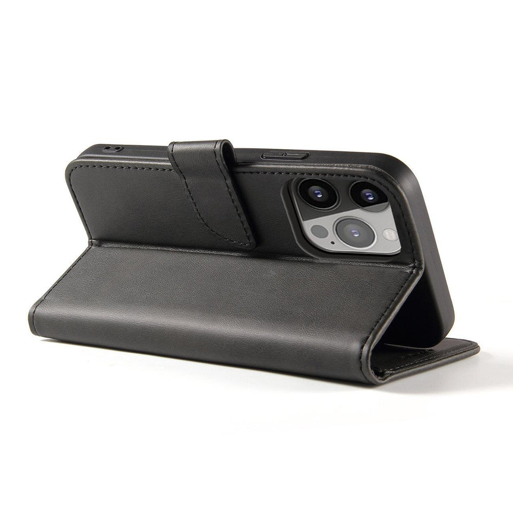 Aizsargvāciņš Samsung M14 – Magnet with flap and wallet, melns — attēls 2