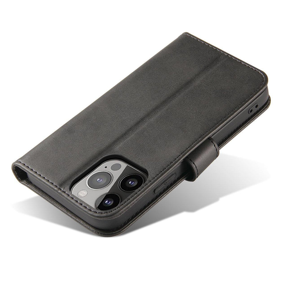 Aizsargvāciņš Samsung M54 – Magnet with flap and wallet, melns — attēls 3