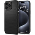 Aizsargvāciņš iPhone 15 Pro Case – Spigen Liquid Air, matēti melns