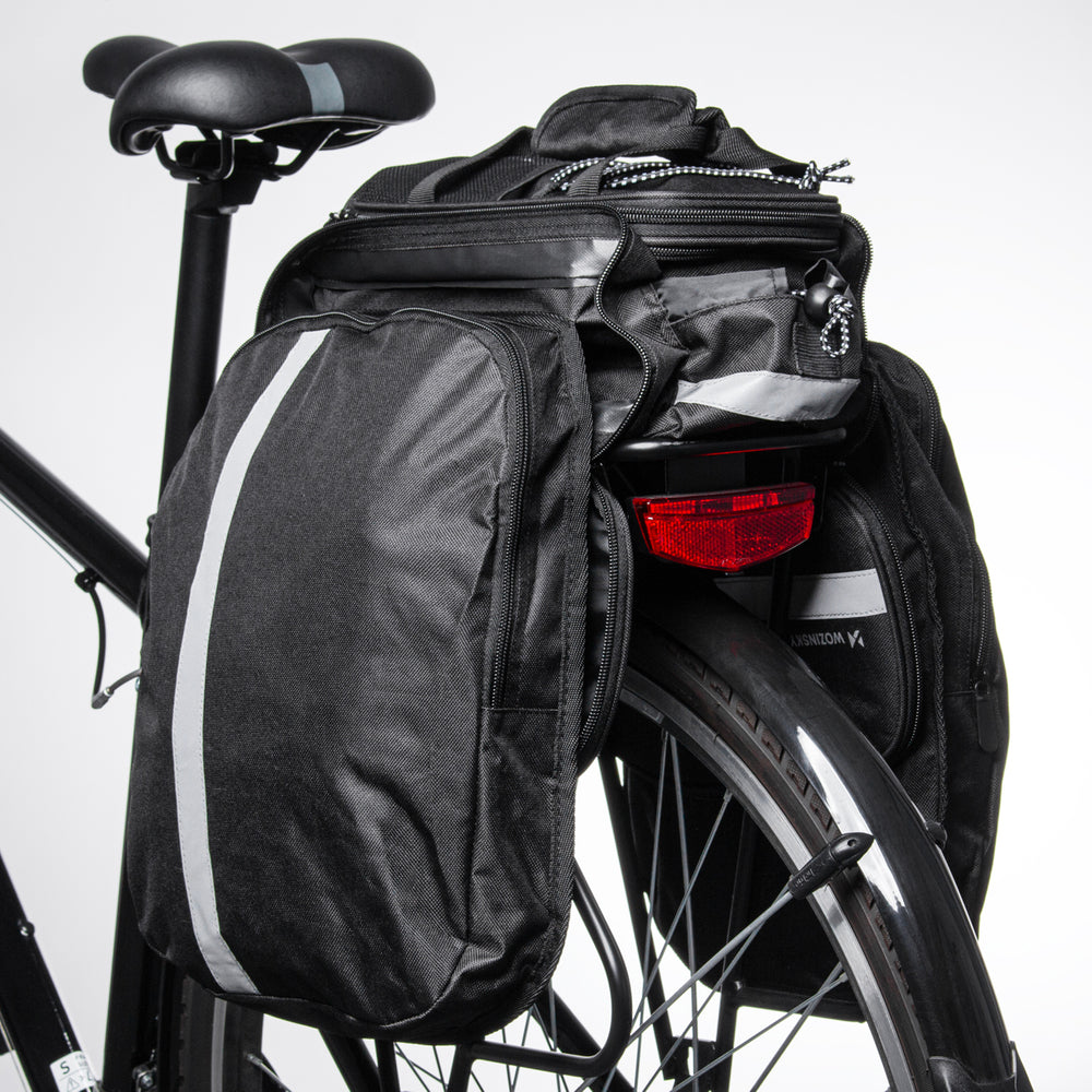 Velosipēda vai skrejriteņa soma Wozinsky WBB36BK 27L Bike Bag - Black — attēls 4