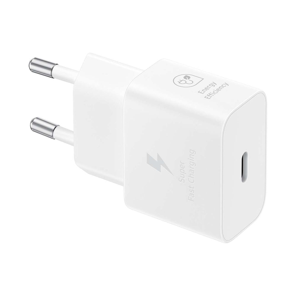 Uzlādes adapteris Samsung EP-T2510NWEGEU 25W SFC USB-C GaN wall charger - white