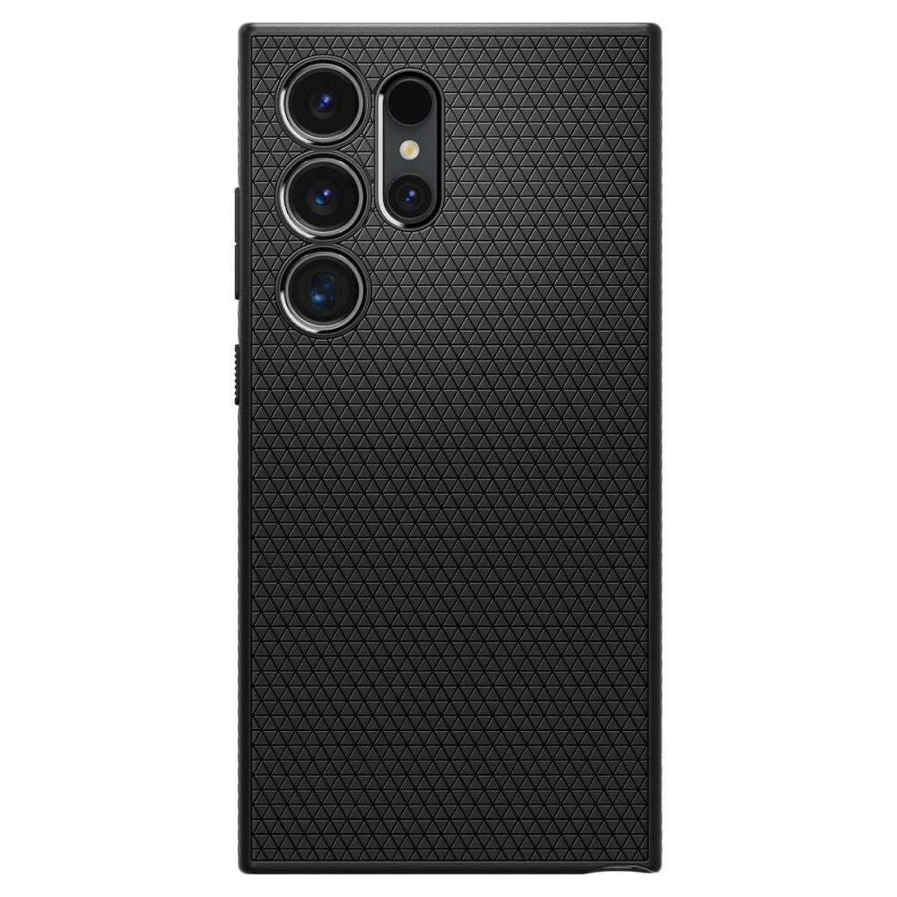 Aizsargvāciņš Samsung Galaxy S24 Ultra – Spigen Liquid Air, matēti melns — attēls 2