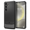 Aizsargvāciņš Samsung Galaxy S24 – Spigen Rugged Armor, matēti melns