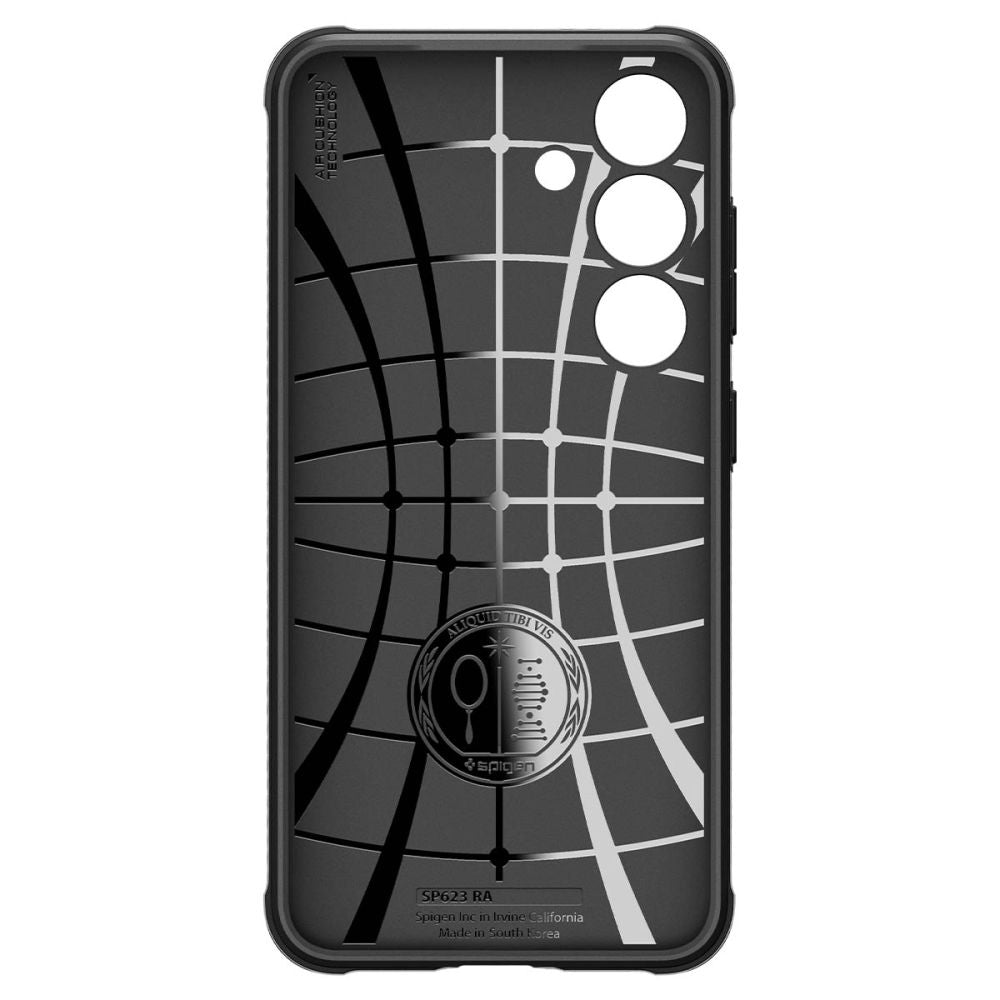 Aizsargvāciņš Samsung Galaxy S24 – Spigen Rugged Armor, matēti melns — attēls 3