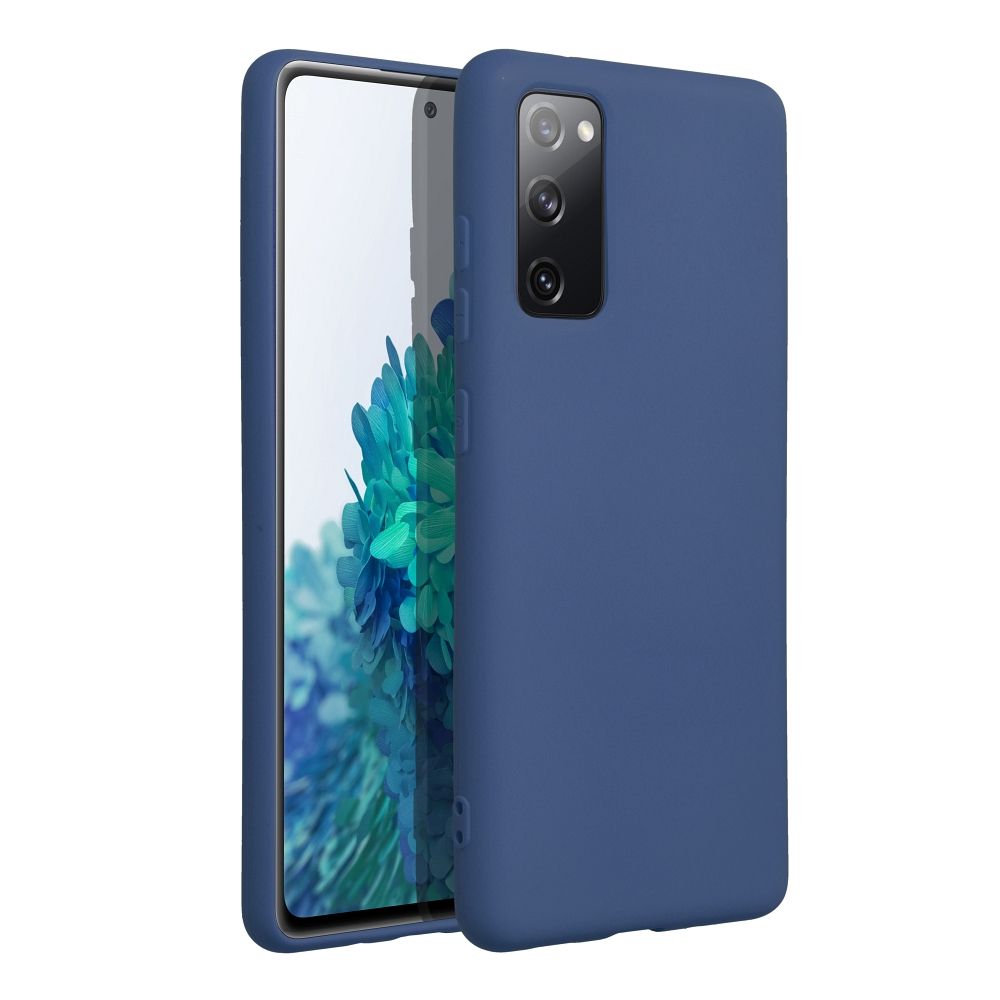 Aizsargvāciņš Samsung S20 FE / S20 FE 5G – SILICONE, zils — attēls 2