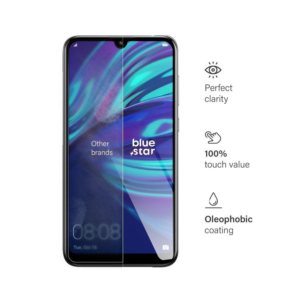 Aizsargstikls HUAWEI Y7 2019 – Blue Star — attēls 4