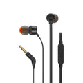 Austiņas JBL Tune 110 in-ear headphones with 3.5mm mini jack and remote control - black