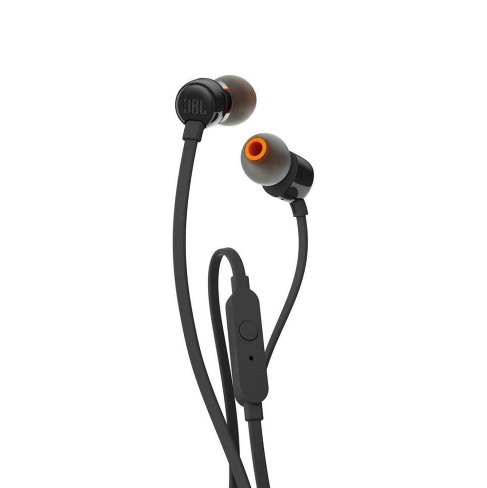 Austiņas JBL Tune 110 in-ear headphones with 3.5mm mini jack and remote control - black — attēls 2
